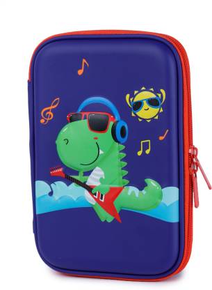 Webby Dinosaur Stylish Geometry Box (Dark Blue)